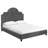 Modway Primrose Queen Performance Velvet Platform Bed-1217775785