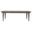Table de salle à manger à pieds extensible avec 4 chaises d'appoint et une desserte-135767716