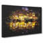 Amsterdam At Night - Wrapped Canvas-56643777
