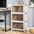 3-Tier Folding Stackable Storage Bins with Lid and Wheels