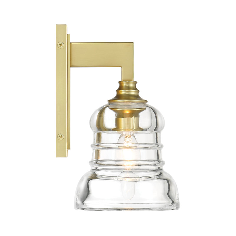 Straus 1 Light Sconce, Gold