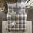 Ridge 6 Piece Printed Herringbone Quilt Set with Throw Pillows-1662927696-1633442426