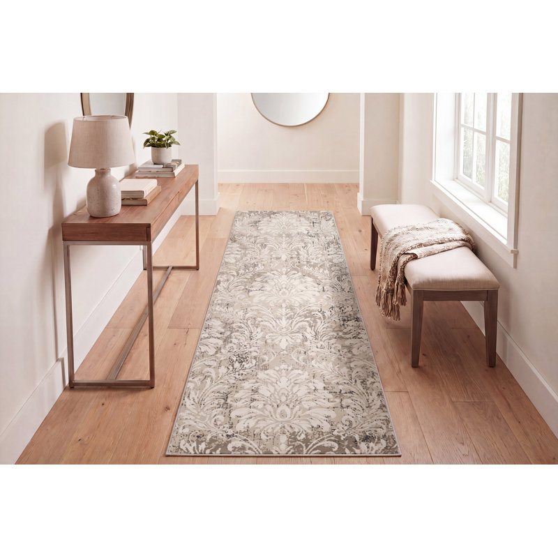 Tyngsborough Floral Indoor Rug, Runner 2'2" x 7'7"