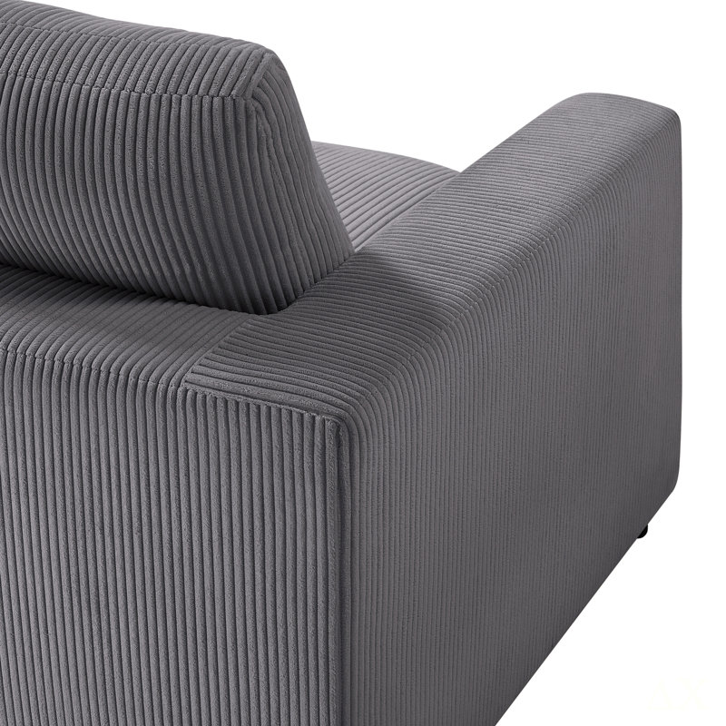 Canapé modulaire 6 pièces Chelsea, Charcoal
