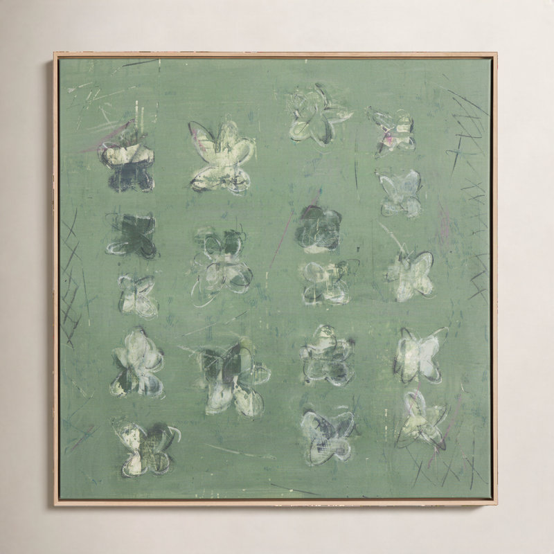 Verdant Garden Painting by Jamie Beckwith, 24" H x 24" W