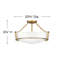 Plafonnier bol semi-encastré 3 lumières Hathaway