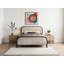 Lit plateforme tapissier Cossette Daphne-1685750724
