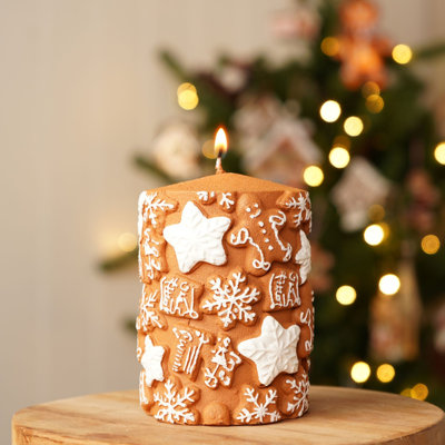 Unscented Pillar Candle