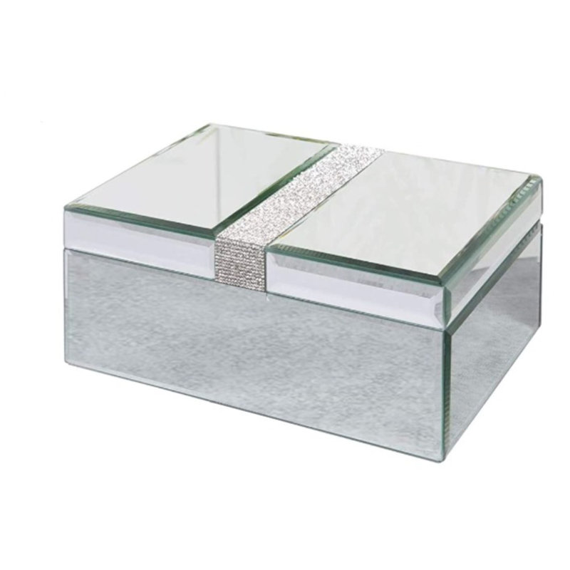 Glass Jewellery Box +