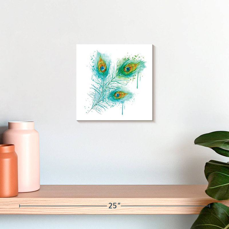 Plumes de paon Kerner Splash, H 10 po x l 10 po