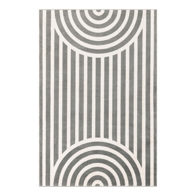 Unique Loom Lines Whimsy Kids Rug