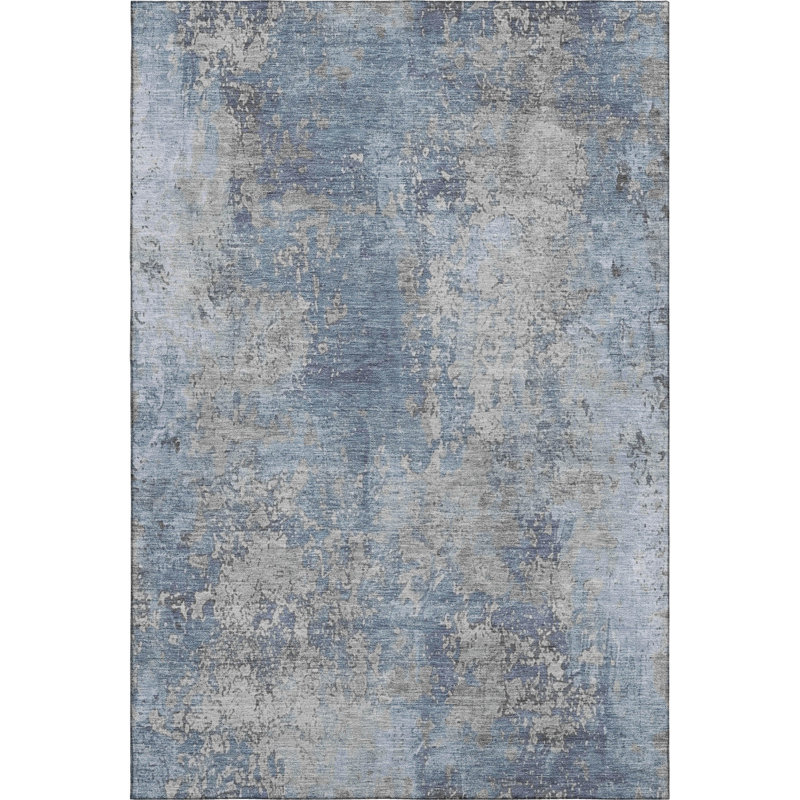 Premium Machine Washable Jacquez AMF1789 Modern Rug, Rectangle 5' x 7'6"