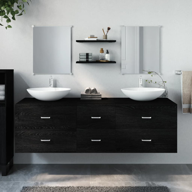 Bathroom Suite, Black