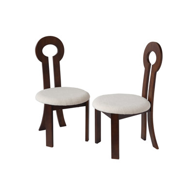 Vintage Rubber Solid Wood Dining Chair Only Chairs, Not Including Tables