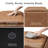 Demelo Storage Tray Bench