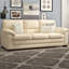 Robidoux 3 Seater Faux Leather Sofa-25211367