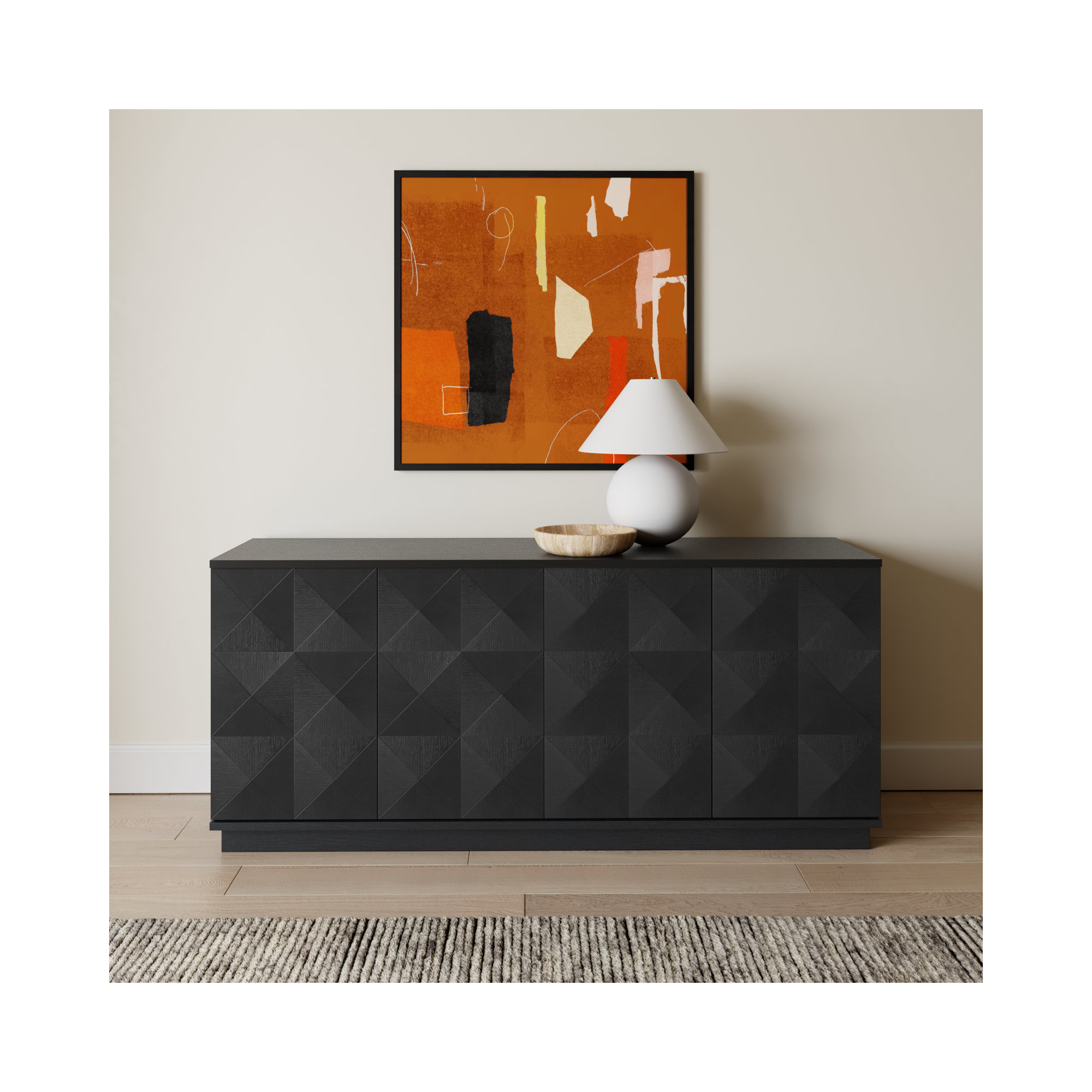 Iriye 63'' Sideboard, Black