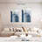 Avery Blue Linen Mountains II-108510355