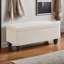 Pearl Upholstered Ottoman Storage Bench-113911362