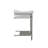 Fireclay Rectangular Console Bathroom Sink with Overflow-119167067-49500073