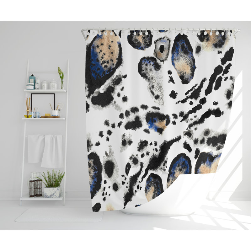 Sighref Polyester Shower Curtain, 168cm H x 168cm W
