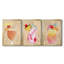 Tropical Cocktail I - Toile tendue avec châssis sur mesure - 3 pièces-173422125-173422127