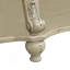 Table basse ovale, table basse à 2 niveaux avec tablette de rangement ouverte, table centrale-131941762