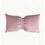 Chaises d'appoint pivotantes Modern 360, dossier papillon en chenille rose pour meuble-lavabo