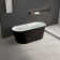 Acrylic Freestanding Bathtub With Overflow & Pop-Up Chrome Drain, Cupc Certified