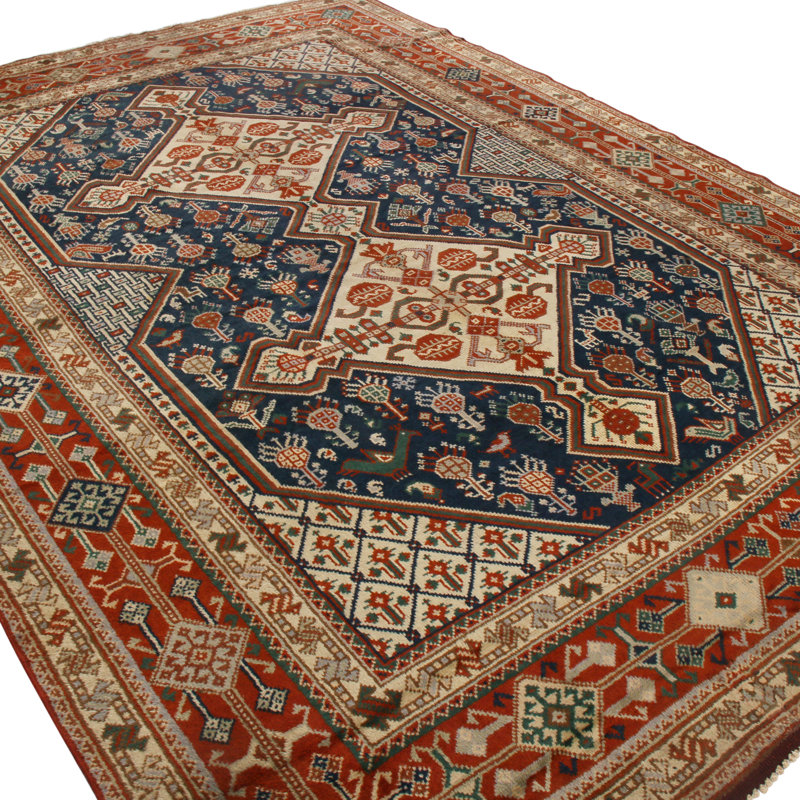One-of-a-Kind 8'1" x 11'1" Hand Knotted Area Rug