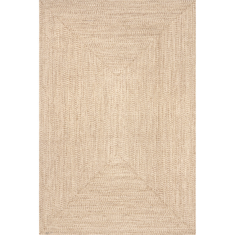 Owensby Braided Tan Indoor/Outdoor Rug