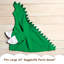 Tenue de dinosaure grande oie