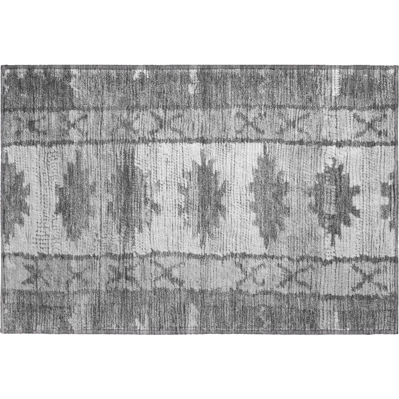 Premium Machine Washable Mayfield AMF1946 Tribal Rug, Rectangle 1'8" x 2'6"