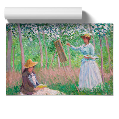 In the Woods at Giverny by Claude Monet - Frameless Print