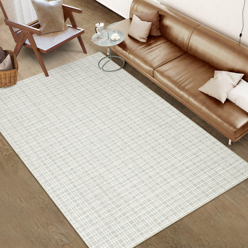 Tapis moderne lavable pour salon 9 x 12