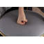Ensemble de 2 tabourets de bar pivotants en velours noir (ensemble de 2)-1386445491-1397216874