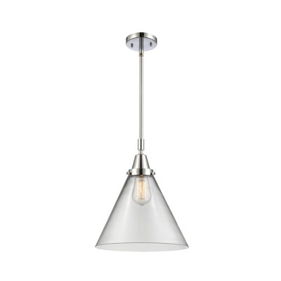 Luminaire suspendu conique 1 lumière Ashwath