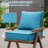 Outdoor Deep Seating Cushion Set Indoor And Outdoor Seat / Back Cushion-346699265-346699288