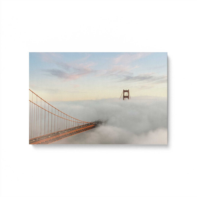 «Cloudline Drift», reproduction sur toile, 12 po x 18 po, Toile tendue
