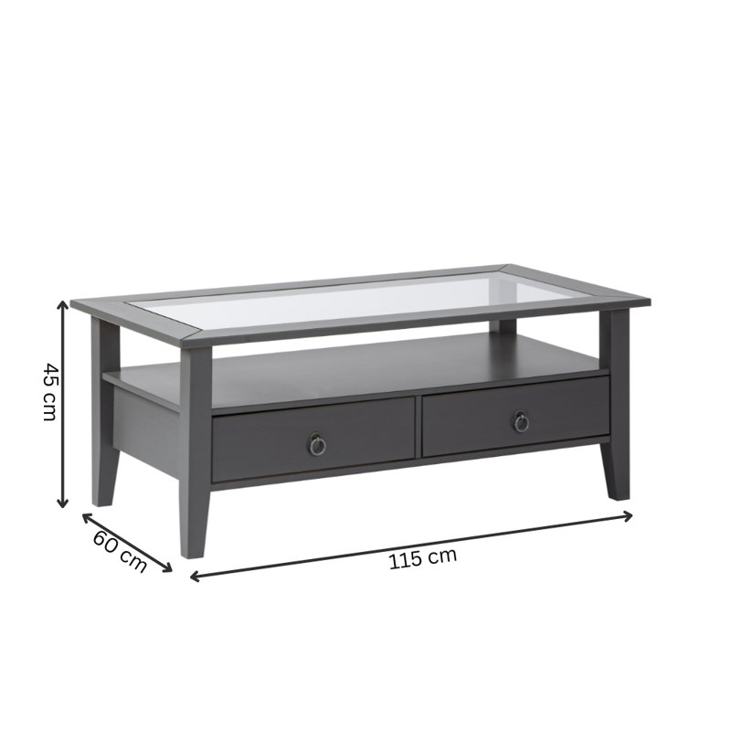 Provence Coffee Table, Grey