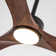 60" 3 - Blade Propeller Ceiling Fan With LED Lights And Remote Control