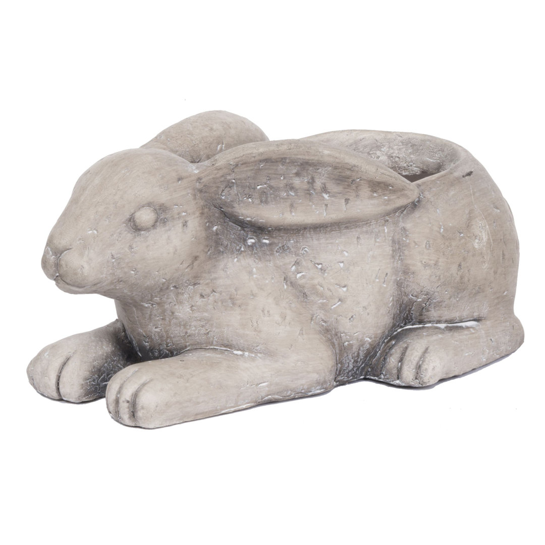 Platt Metal Statue Planter Charlton Home®