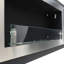 Tober Rebrilliant 11cm W Silver Electric Fireplace