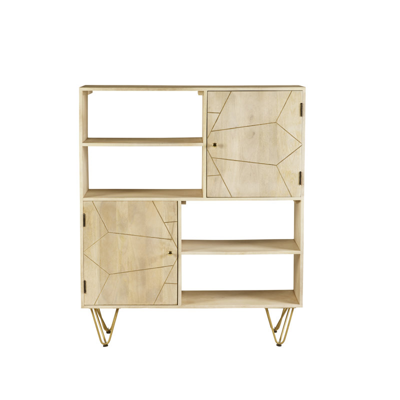 Brett Display Cabinet, Oak