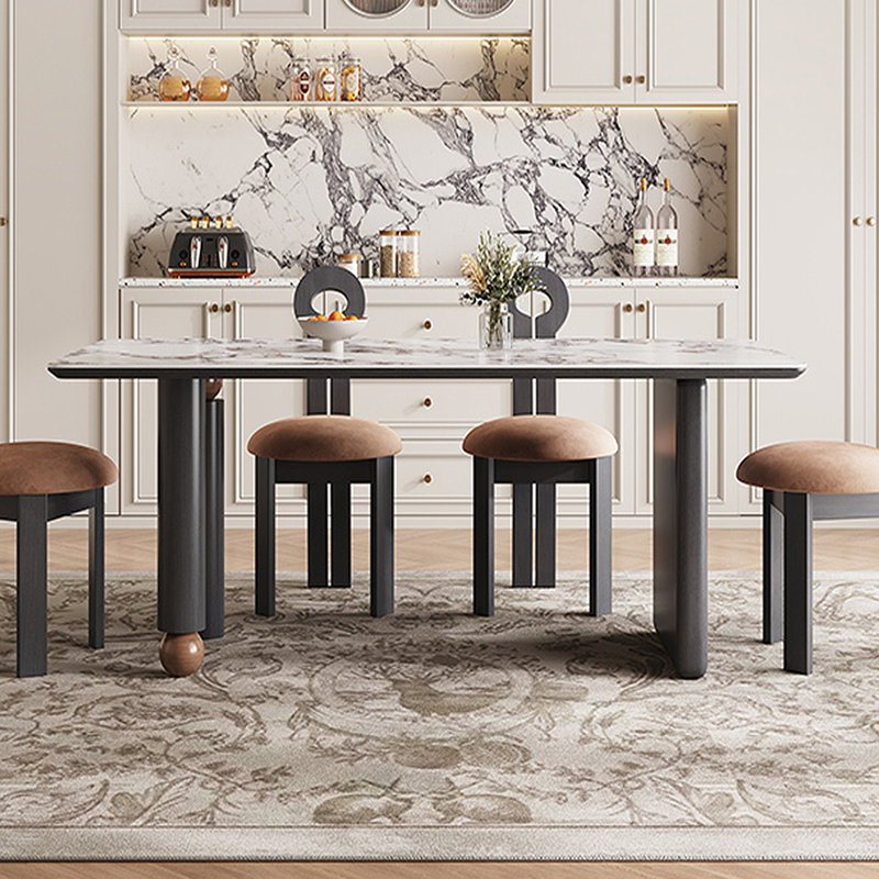 Table de salle à manger Fegan, L 31,5 po x L 55,12 po