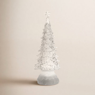 Lighted Rotating Tabletop Christmas Tree