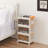 Aarn Plastic with Lids 3 Tier, 3 Pieces Stackable for Storage, with Lids