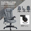 FlowLuxe Fabric Executive Chair