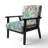 'Groman - Modern Patchwork - Upholstered Modern Accent Arm Chair