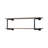 Defreitas 2-Tier Wall-Mounted Shelf with Metal Frame